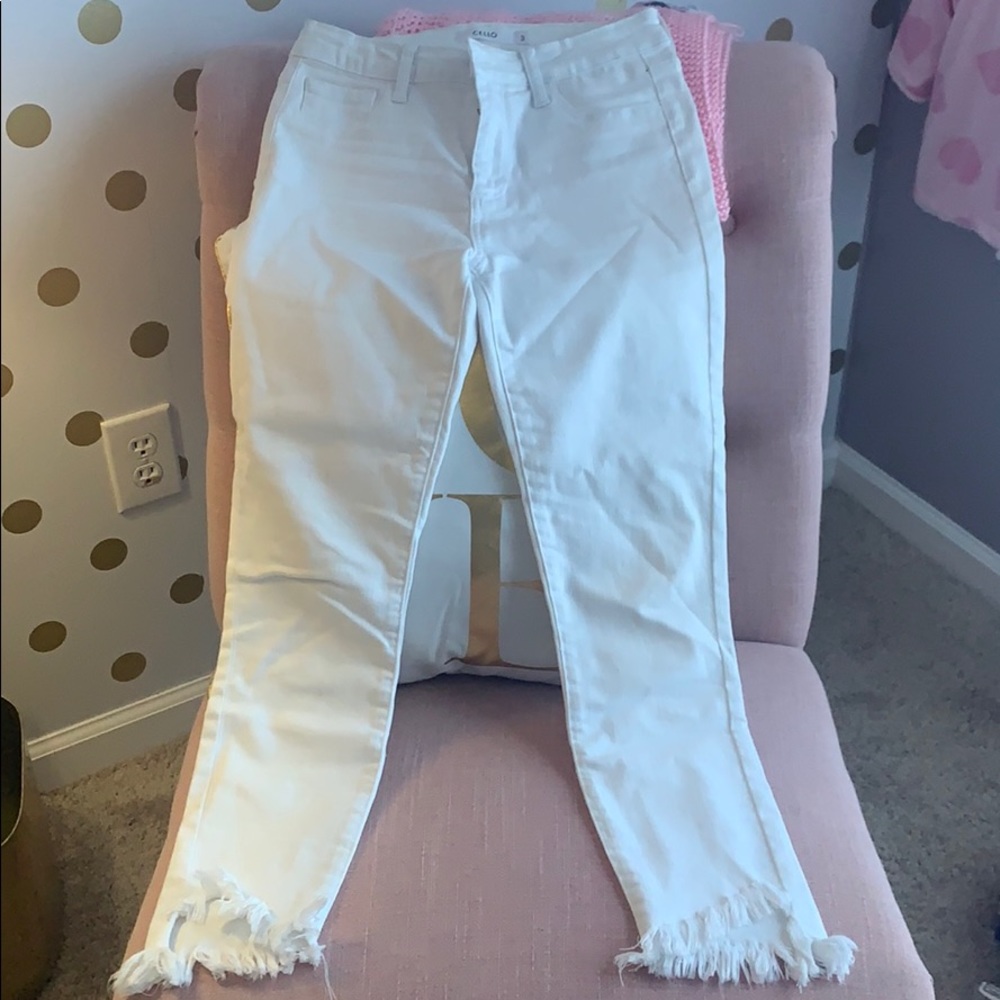 Cello Boutique Jean capris with stretch